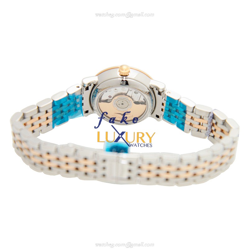 Longines L4.309.5.88.7 Elegant Replica Watch, Automatic Movement, Silver Mother of Pearl Dial - Image 4