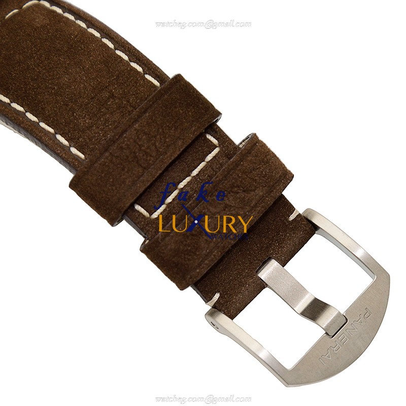 Panerai PAM00619 RADIOMIR Auto Titanium - Brown Dial - Cowhide Strap - Replica Watch - Image 4
