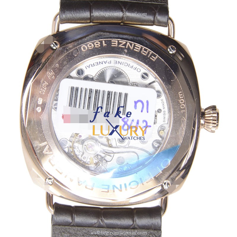 Panerai PAM00439 RADIOMIR Manual Wind 42mm 18kt Rose Gold Replica Watch, Swiss Movement - Image 3