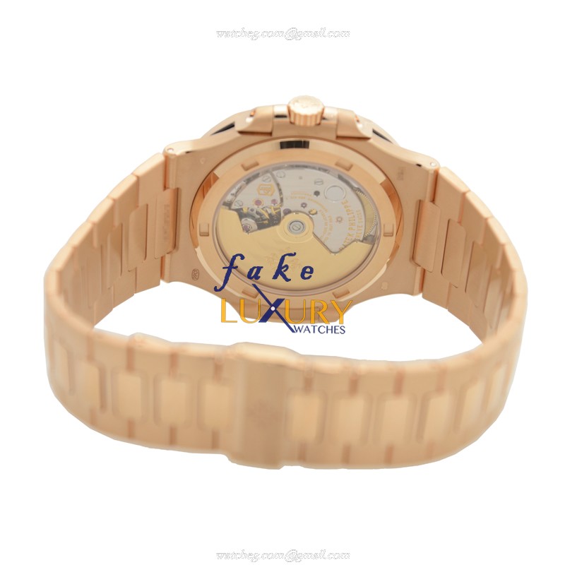 Patek Philippe Nautilus 5723/1R-001 - Replica Watch - Automatic - 18kt Rose Gold & Diamonds - 40mm - Image 4