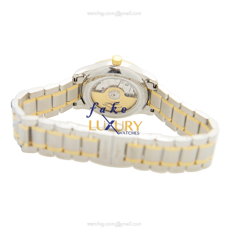 Longines L2.257.5.38.7 Master Automatic Gold Dial Gold-Plated Steel Replica Watch - Image 4