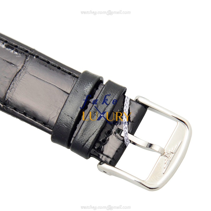 Longines Elegant L4.910.4.12.2 Automatic White Dial Alligator Strap Replica Watch - Image 4