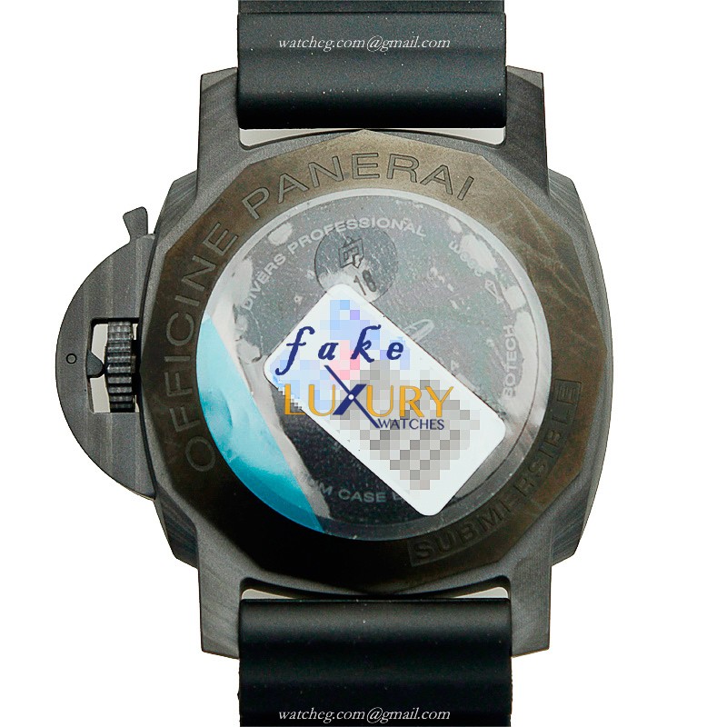 Panerai PAM00616 LUMINOR Auto Carbon Fiber Case | Swiss Clone Watch | 300M WR | 47mm Black Dial - Image 3