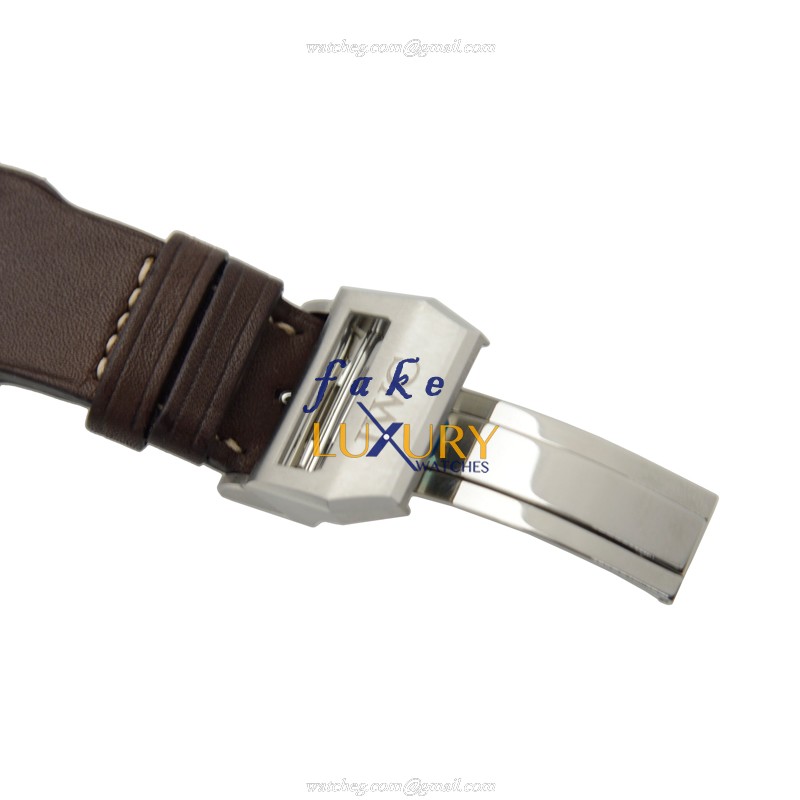 IWC IW500908 PILOTS Automatic Steel Blue Dial Brown Strap | IW500908 | Automatic | Steel | Replica - Image 4