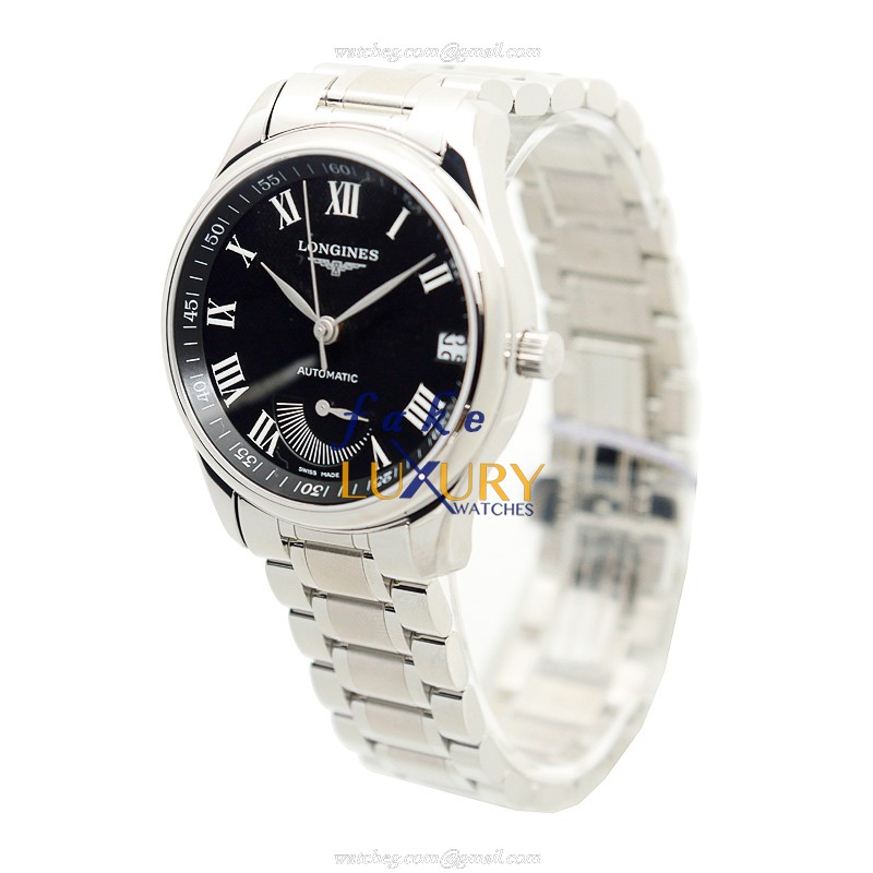 Longines L2.666.4.51.6 Replica Watch, Automatic, Black Dial, Stainless Steel Case - Image 3