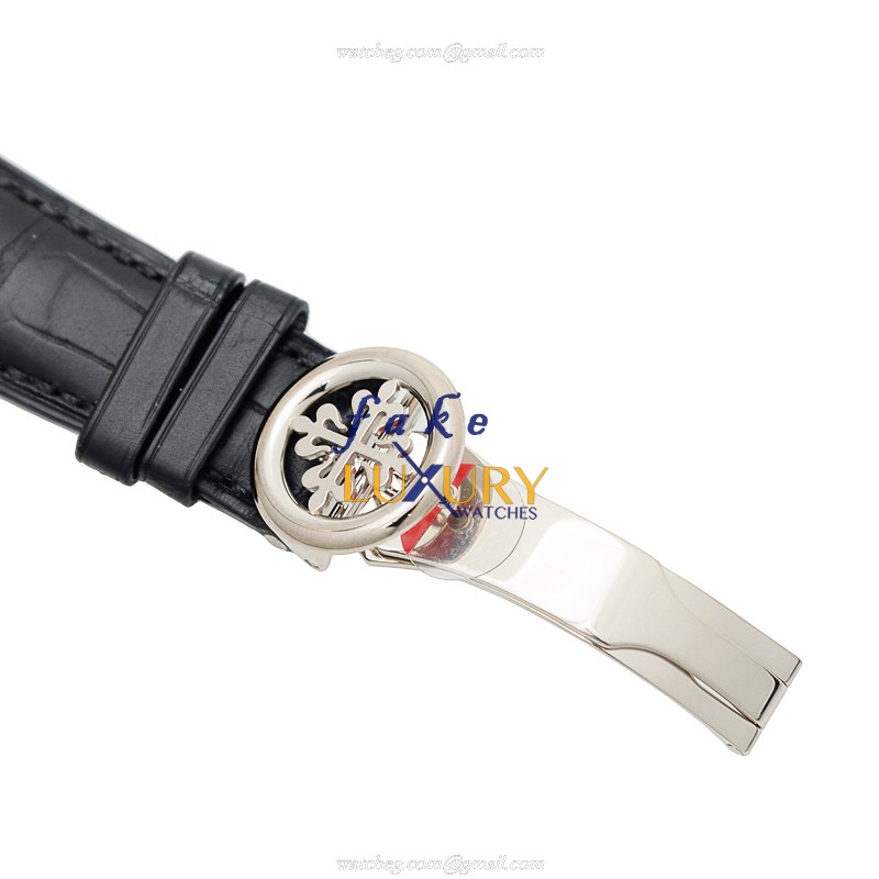 Patek Philippe 5270G-018 Grand Complications Replica Watch, Manual Wind, Silver Dial, 18kt White - Image 4
