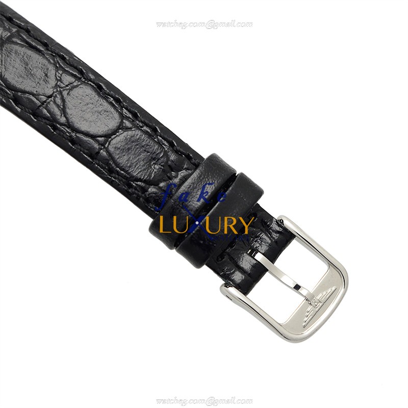 Longines L4.220.4.12.2 Replica Watch, Quartz, White Dial, Steel Case, Leather Strap - Image 4