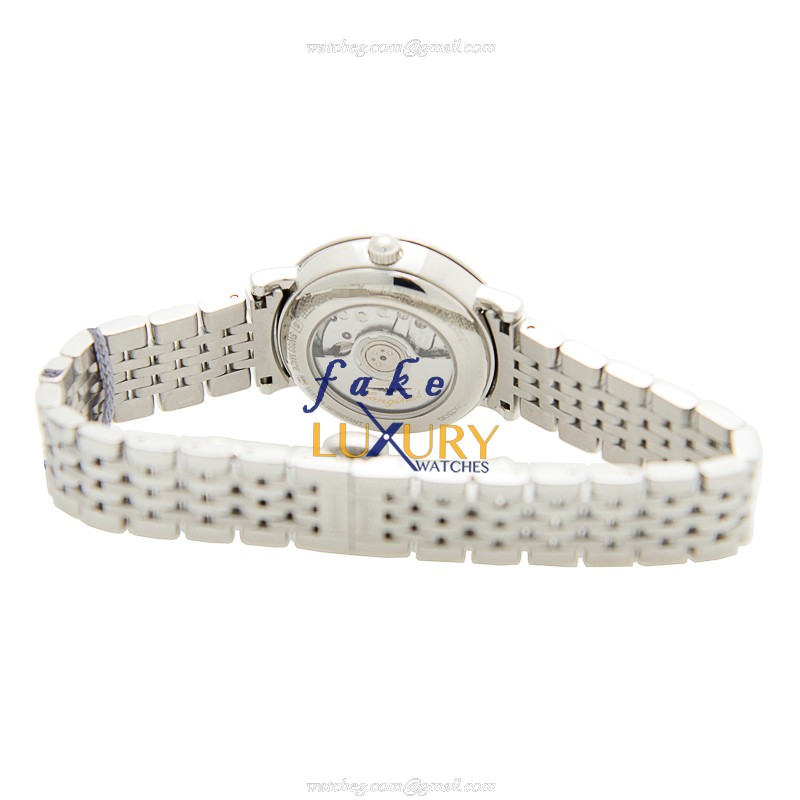 Longines L4.310.4.87.6 Replica Watch, Silver Mother of Pearl Dial, 29mm Steel Case, Automatic - Image 4