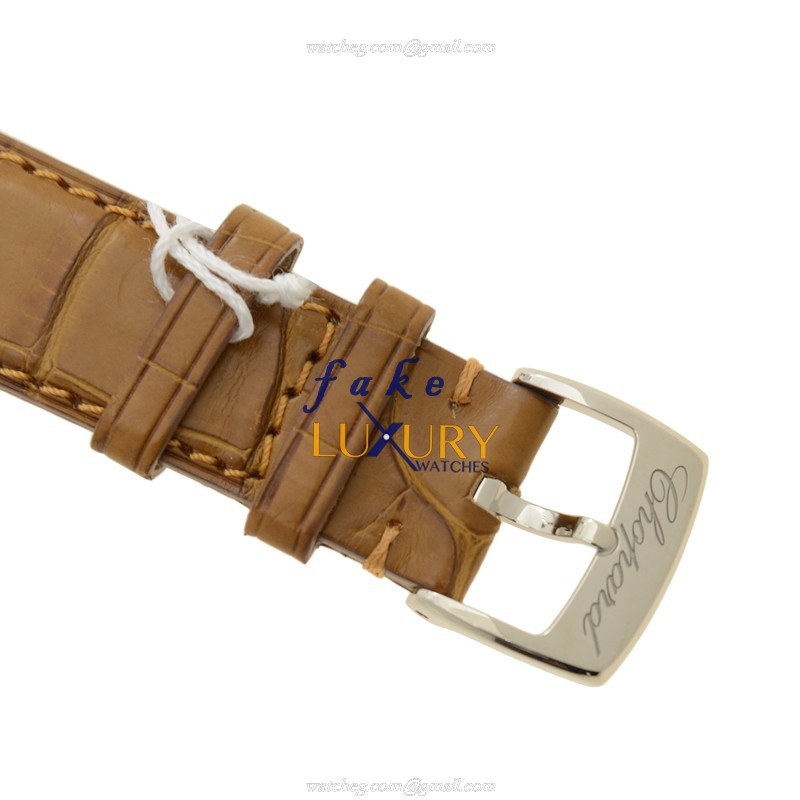 Chopard IMPERIALE Quartz Stainless Steel Replica Watch 388532-6011 Brown Dial Alligator Strap - Image 4