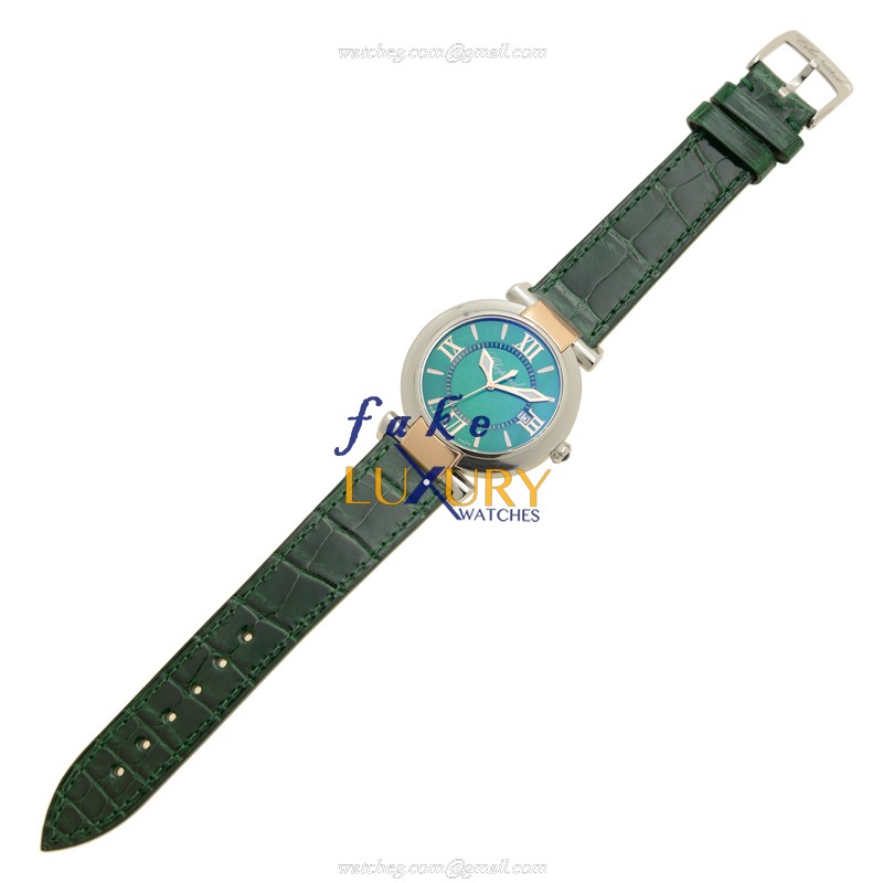 Chopard 388532-6006 IMPERIALE Quartz Replica Watch, Green Dial, Alligator Strap - Image 2