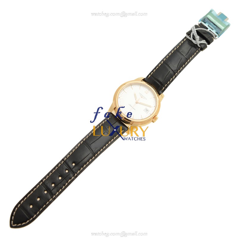 Longines L2.763.8.72.3 Saint Imier Replica Watch, Automatic Movement, 18kt Rose Gold Steel - Image 2