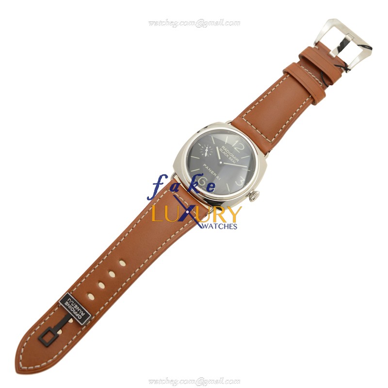 Panerai PAM00183 Radiomir Replica Watch With Manual Wind Movement, Black Dial, 45mm Steel Case - Image 2