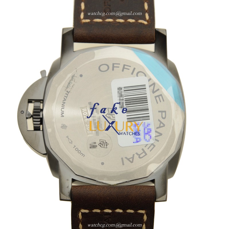 -15002ST.OO.1240ST.01 - Panerai PAM00629 LUMINOR Manual Wind Titanium Replica Watch - Black Dial - Image 3
