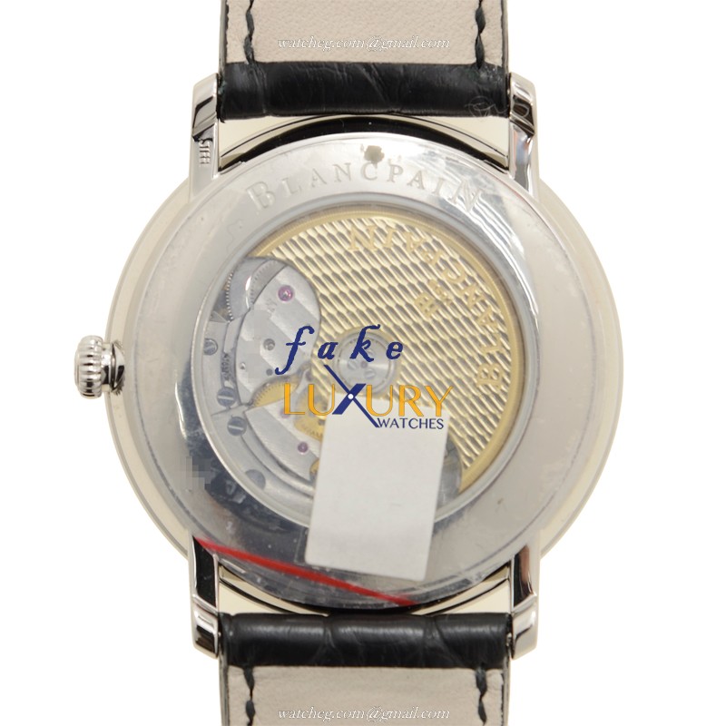 Blancpain 6651-1143-55B Villeret Replica Watch, Automatic Movement, White Dial, Steel Case - Image 3