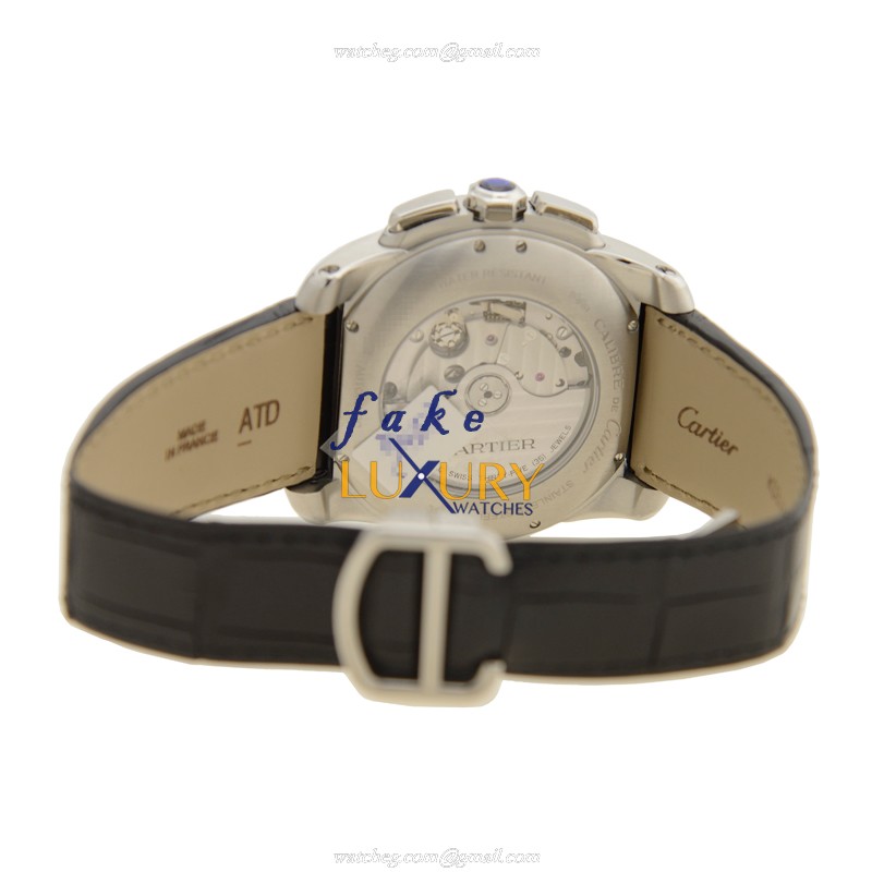 Cartier W7100060 CALIBRE DE CARTIER - Automatic - Stainless Steel Case - Replica Watch - Image 4