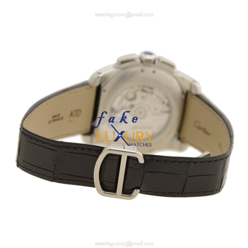 Cartier W7100060 CALIBRE DE CARTIER - Automatic - Stainless Steel Case - Replica Watch - Image 5