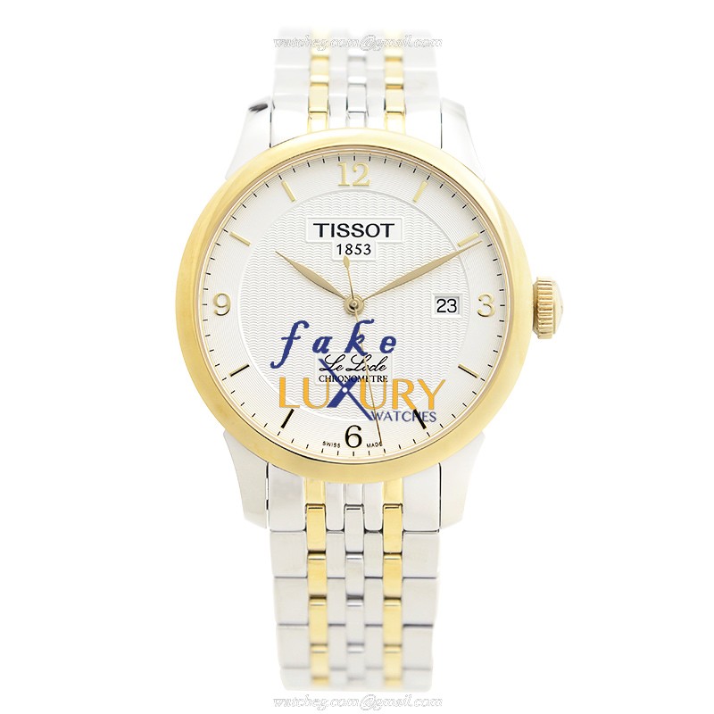 Tissot T006.408.22.037.00 T-Classic Automatic Replica Watch, White Dial Silver Steel Case - Image 2