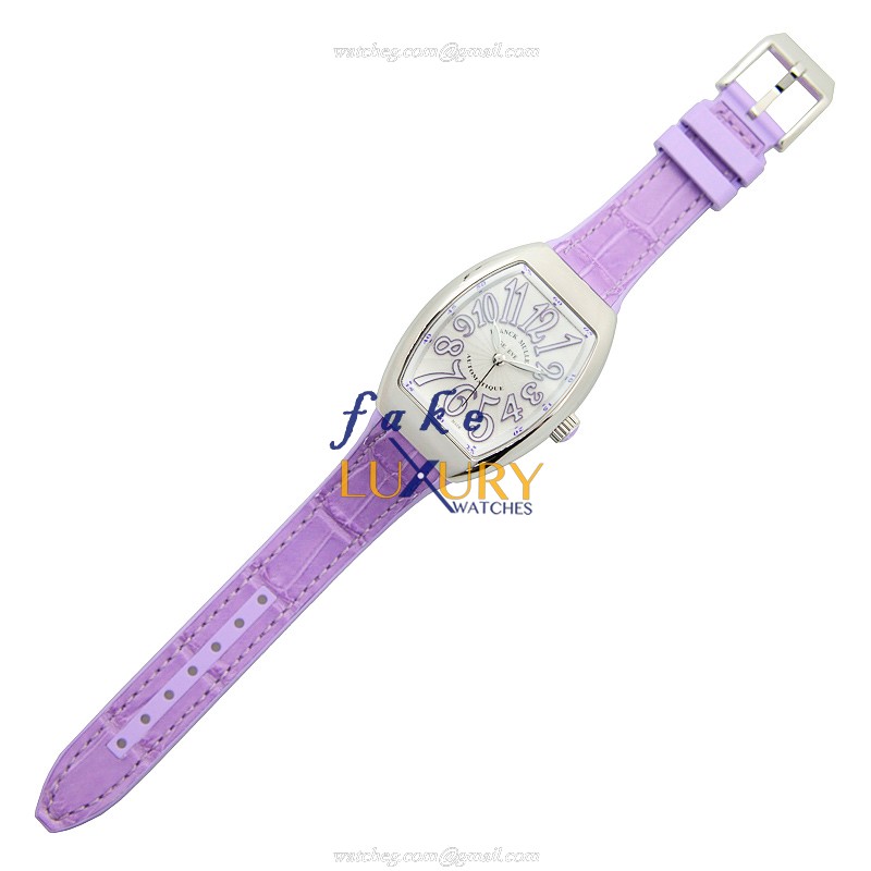 Franck Muller V 32 SC AT FO AC.VL VANGUARD Replica Watch Automatic Stainless Steel Silver Dial - Image 2