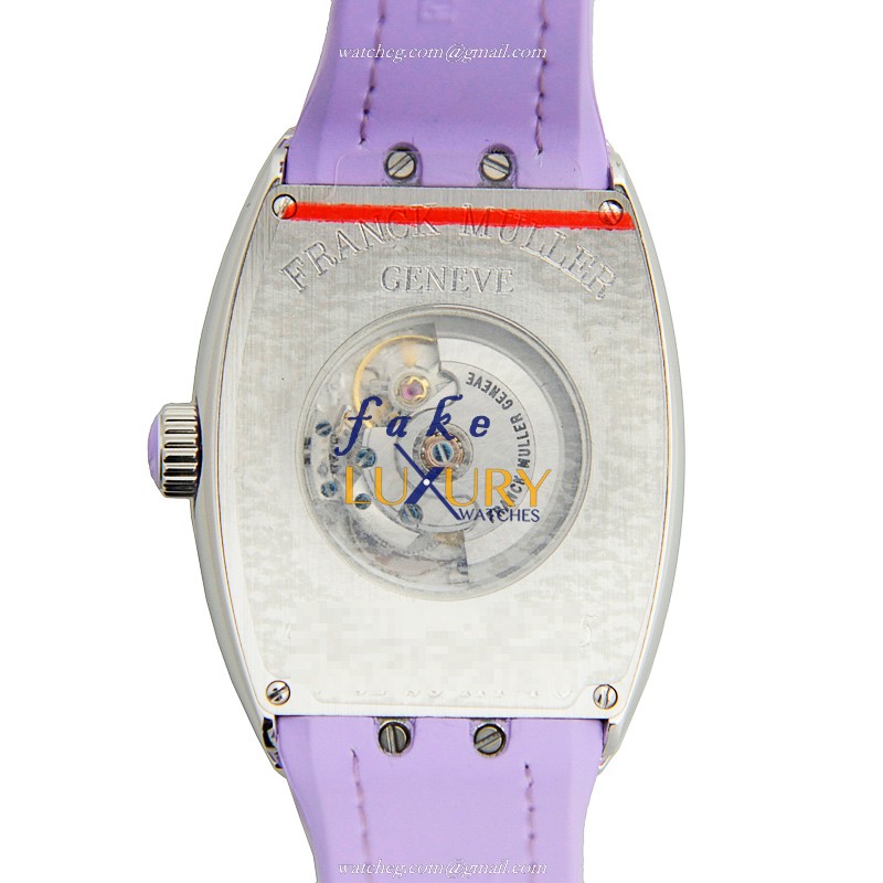 Franck Muller V 32 SC AT FO AC.VL VANGUARD Replica Watch Automatic Stainless Steel Silver Dial - Image 3