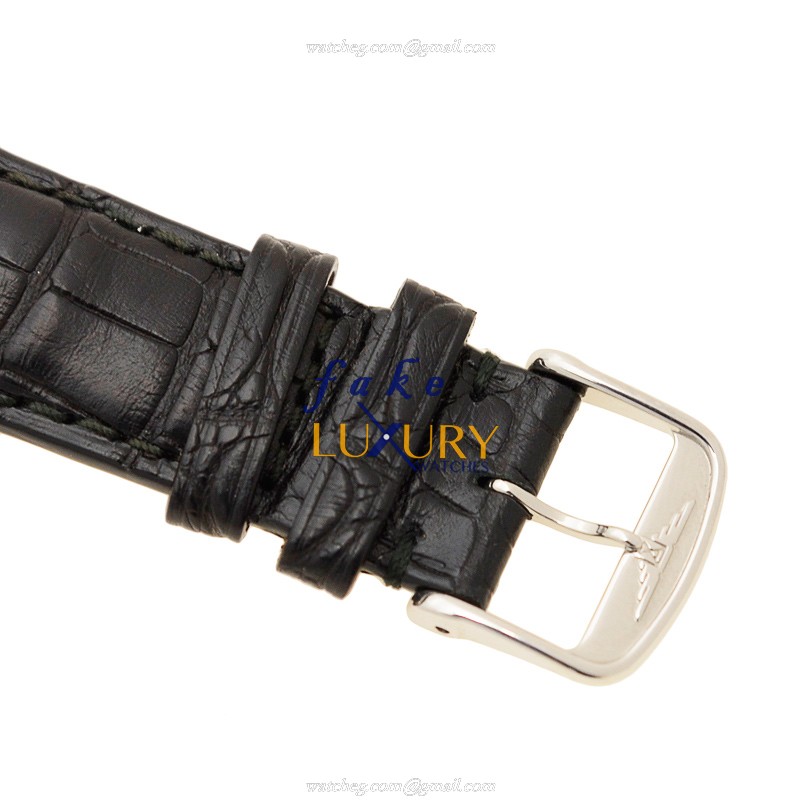 Longines HERITAGE L1.645.4.52.4 Replica Watch Automatic Black Dial Stainless Steel Case Alligator - Image 4
