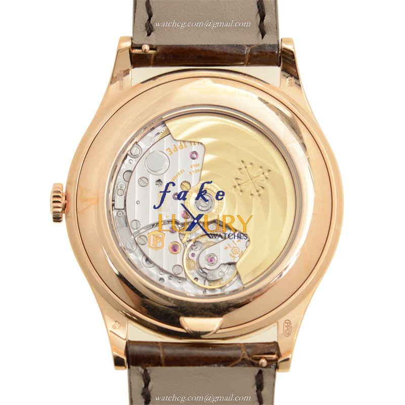Patek Philippe 5496R-001 Grand Complications Replica Watch, Automatic, Beige Dial, Rose Gold Case - Image 3