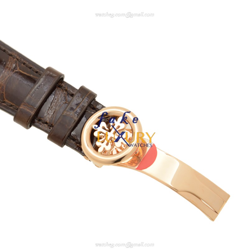 Patek Philippe 5496R-001 Grand Complications Replica Watch, Automatic, Beige Dial, Rose Gold Case - Image 4
