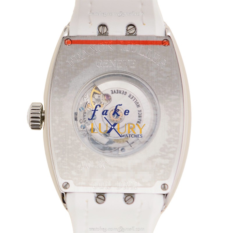 Franck Muller V32 SC AT FO COL DRM AC.BC VANGUARD Auto Stainless Steel Case Silver Dial Watch - Image 3
