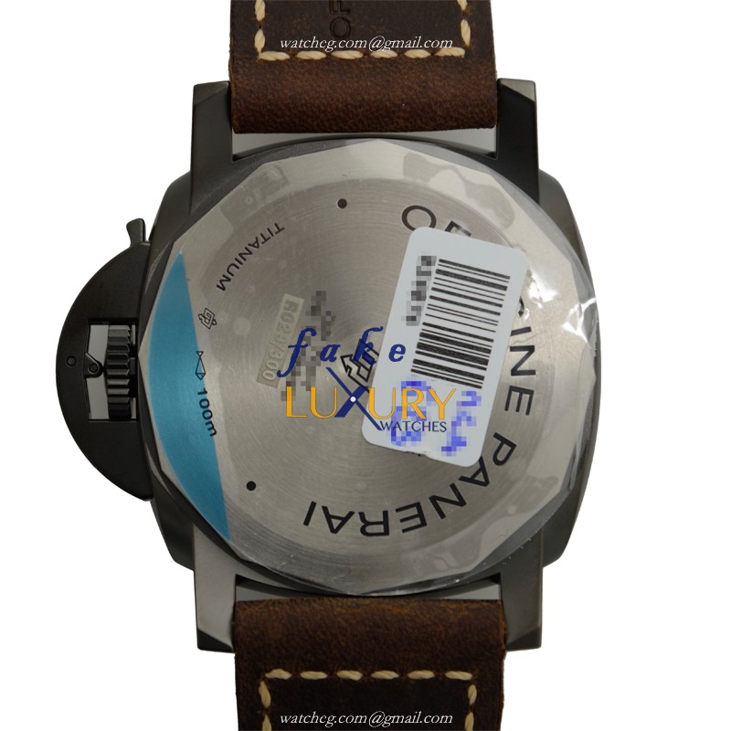 Panerai PAM00617 Luminor Manual Wind Titanium 47mm | 00617 | Manual Wind | Titanium | Replica Watch - Image 3