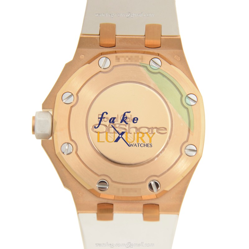 Audemars Piguet 67540OK.ZZ.A010CA.01 Royal Oak Offshore Replica Watch, 18kt Rose Gold Diamond Case - Image 3