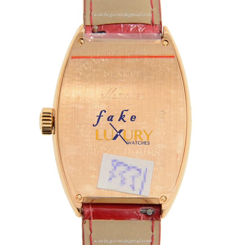 Franck Muller 7851 CH COL DRM D 5N Automatic 18kt Rose Gold & Diamond Replica Watch - Model - Image 3