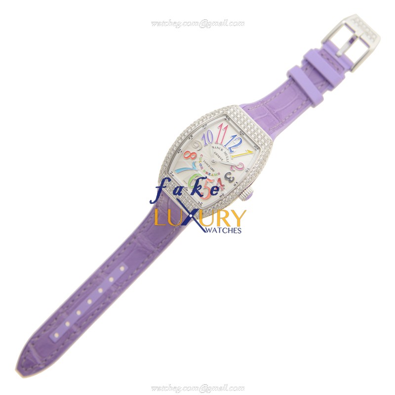 Franck Muller V 32 QZ D COL DRM AC.VL VANGUARD Quartz Steel & Diamond | V 32 QZ D COL DRM AC.VL - Image 2