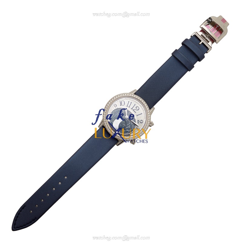 Jaeger-Lecoultre Q3523490 RENDEZ VOUS Auto 18kt White Gold Diamond Bezel Replica Watch - Image 2