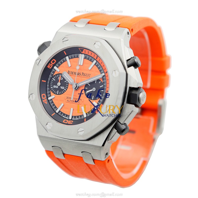 Audemars Piguet 26703ST.OO.A070CA.01 - Royal Oak Offshore Replica Watch - Automatic - Orange Rubber - Image 3