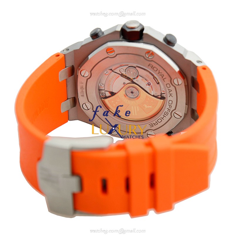 Audemars Piguet 26703ST.OO.A070CA.01 - Royal Oak Offshore Replica Watch - Automatic - Orange Rubber - Image 4