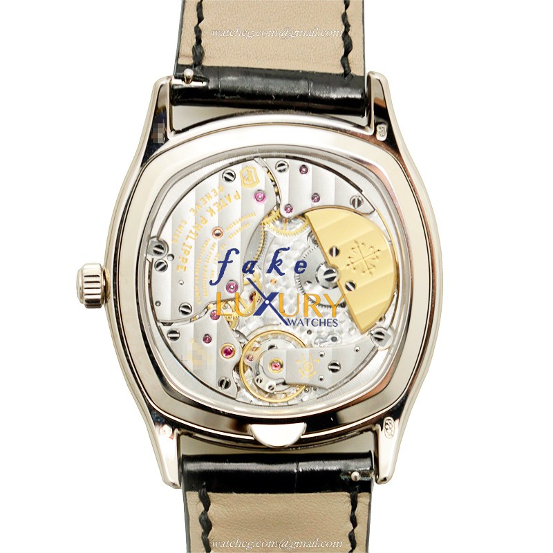 Patek Philippe 5940G-010 Replica Watch Complications, Silver Dial, Steel Case, Leather Strap - Image 3