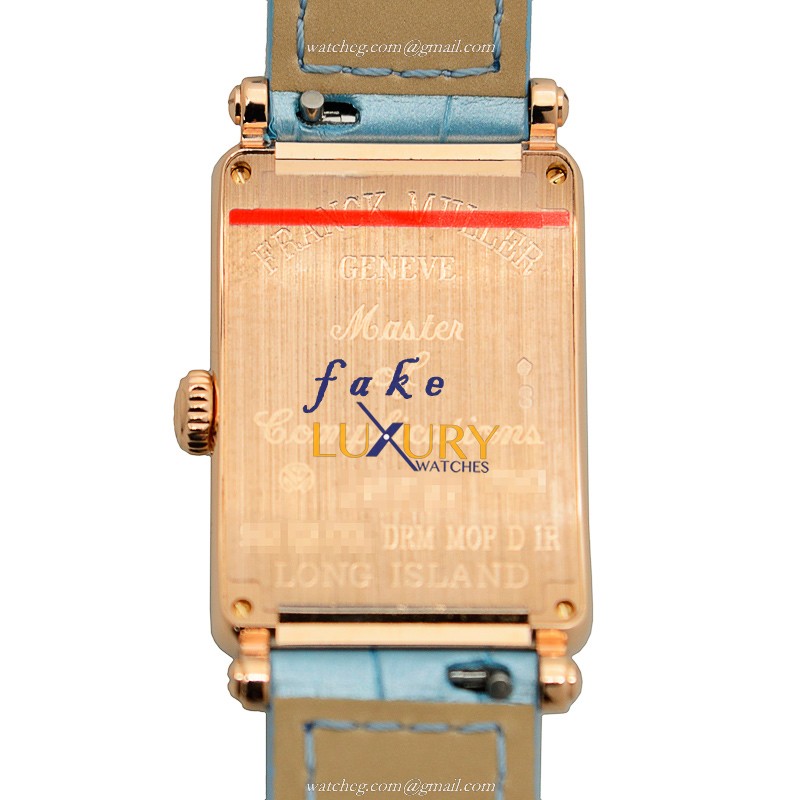 Franck Muller 902 QZ COL DRM MOP D 1R 5N Long Island Quartz 18kt Rose Gold Diamonds | Alligator - Image 3