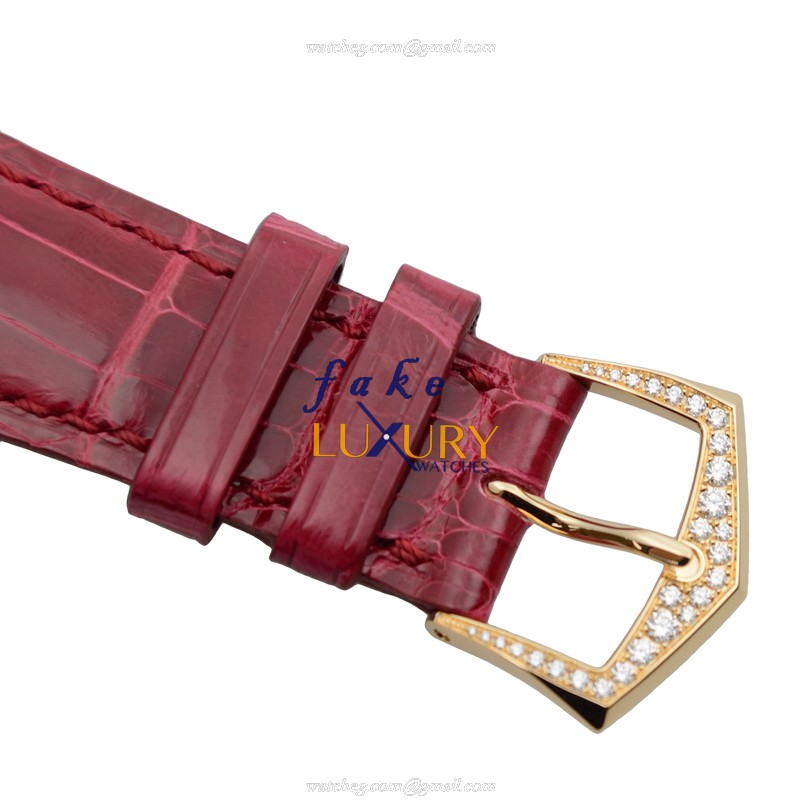 Patek Philippe 5077/100R-010 Replica Watch, Automatic Cal.240, Blue Dial, 38mm 18kt Rose Gold & - Image 4