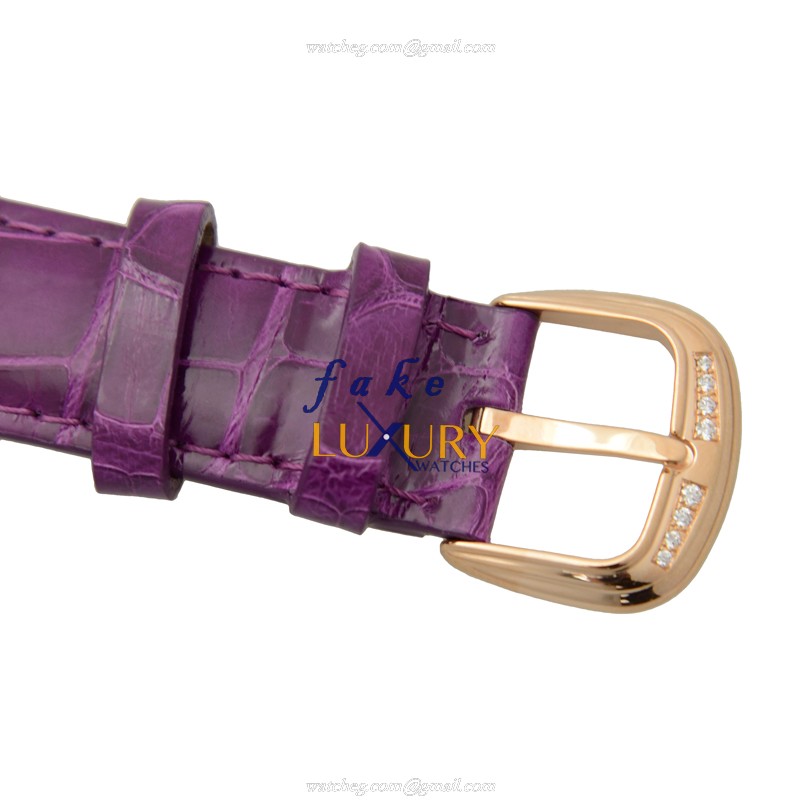 Franck Muller 2852 QZ MOP D 1R CD8 5N Cintree Curvex Replica Watch Quartz Rose Gold Diamonds White - Image 4