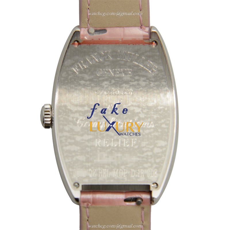 Franck Muller 2852 QZ REL MOP D 1R CD8 AC Cintree Curvex Quartz Replica Watch, White Mother of - Image 3