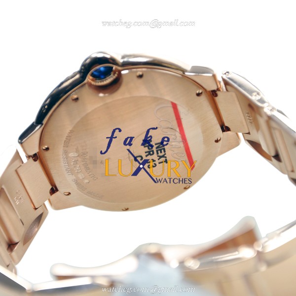 Cartier Ballon Bleu WE9008Z3 - Replica Watch - Automatic - 18kt Rose Gold Diamonds - 42mm - Image 3