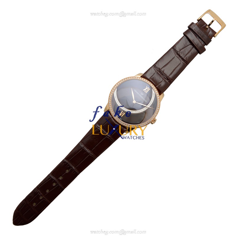 Girard Perregaux 1966 49525D52ABD1BKEA Replica Watch, Automatic Movement, Rose Gold & Diamonds - Image 2