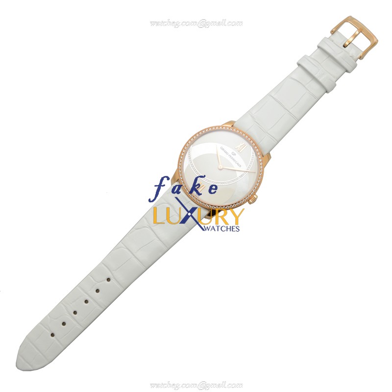 Girard Perregaux 49525D52ABD2BK8A | Automatic | 18kt Rose Gold & Diamonds | White Dial | Replica - Image 2