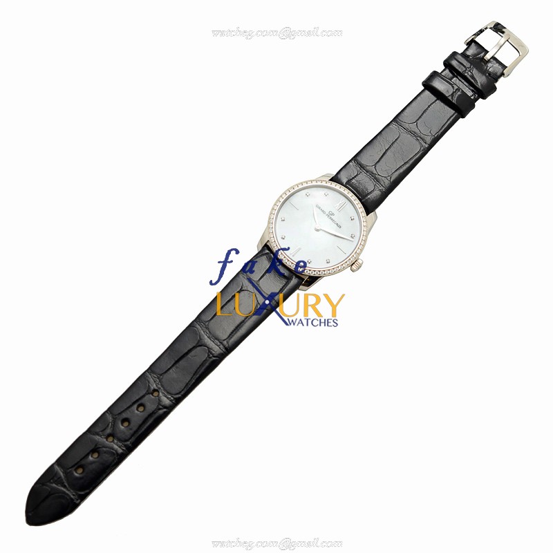 Girard Perregaux 1966 49528D53A771CK6A Automatic 18kt White Gold Diamond White Dial Replica Watch - Image 2