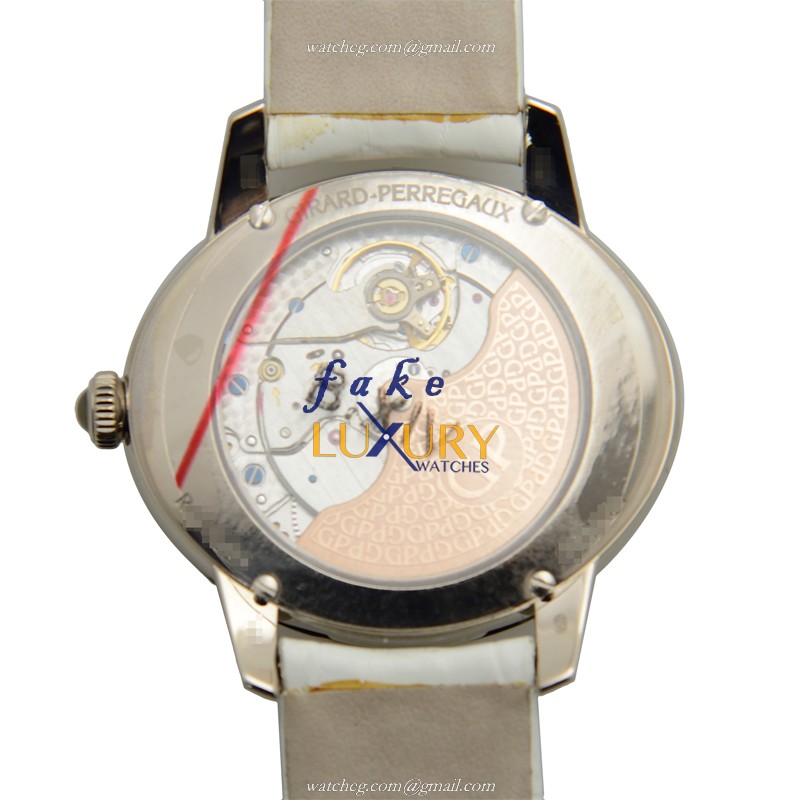 Girard Perregaux Cats Eye 80484D53A761BK7A Automatic 18kt White Gold Diamond White Dial Replica - Image 3