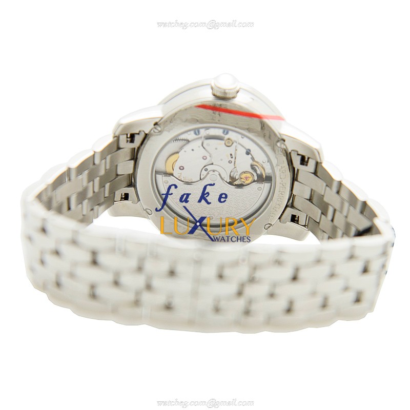 Girard Perregaux 80486D11A36111A Replica Watch, Automatic Movement, Silver Dial, Steel & Diamonds - Image 4