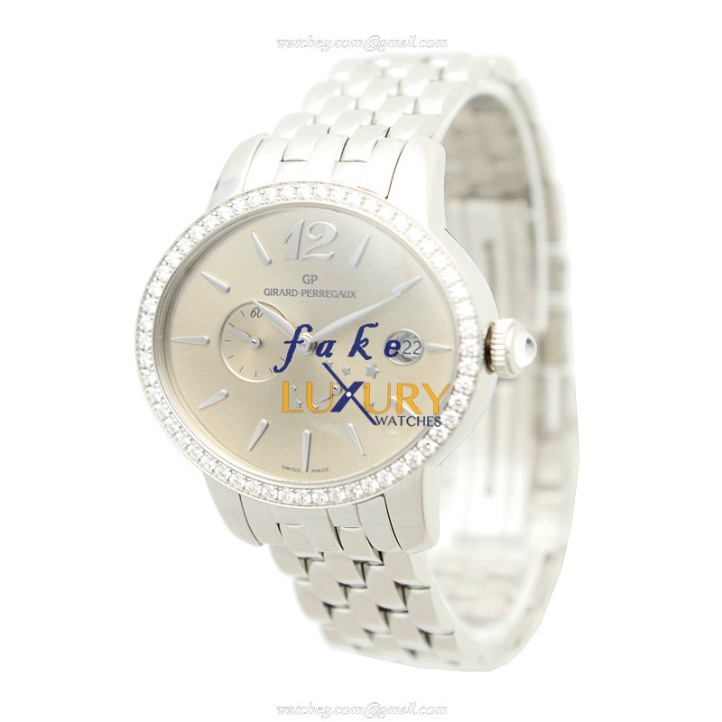 Girard Perregaux 80486D11A861-11A CATS EYE Gold Dial Automatic Stainless Steel Replica Watch - Image 3