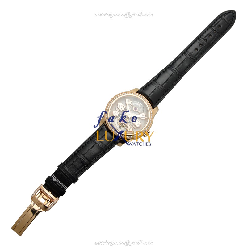 Girard Perregaux 99193D52A001BA6A Automatic 18kt Rose Gold Replica Watch - Image 2