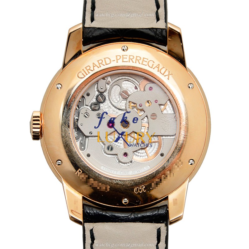 Girard Perregaux 99193D52A001BA6A Automatic 18kt Rose Gold Replica Watch - Image 3