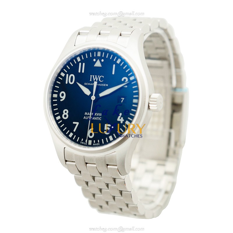 IWC IW327011 PILOTS Automatic Replica Watch, 40mm Steel Case, Black Dial, Sapphire Crystal - Image 3