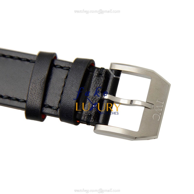 IWC IW327001 Pilot's Watch Replica, Automatic Movement, Black Dial, Steel Case - Image 4
